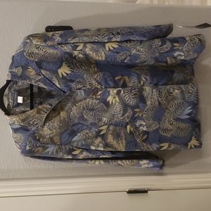 Maggie McNaughton bottom down blazer shirt size 18W nwt!